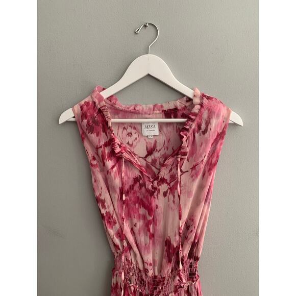 Misa Los Angelos Pink Hollen Dress XS - Picture 4 of 5